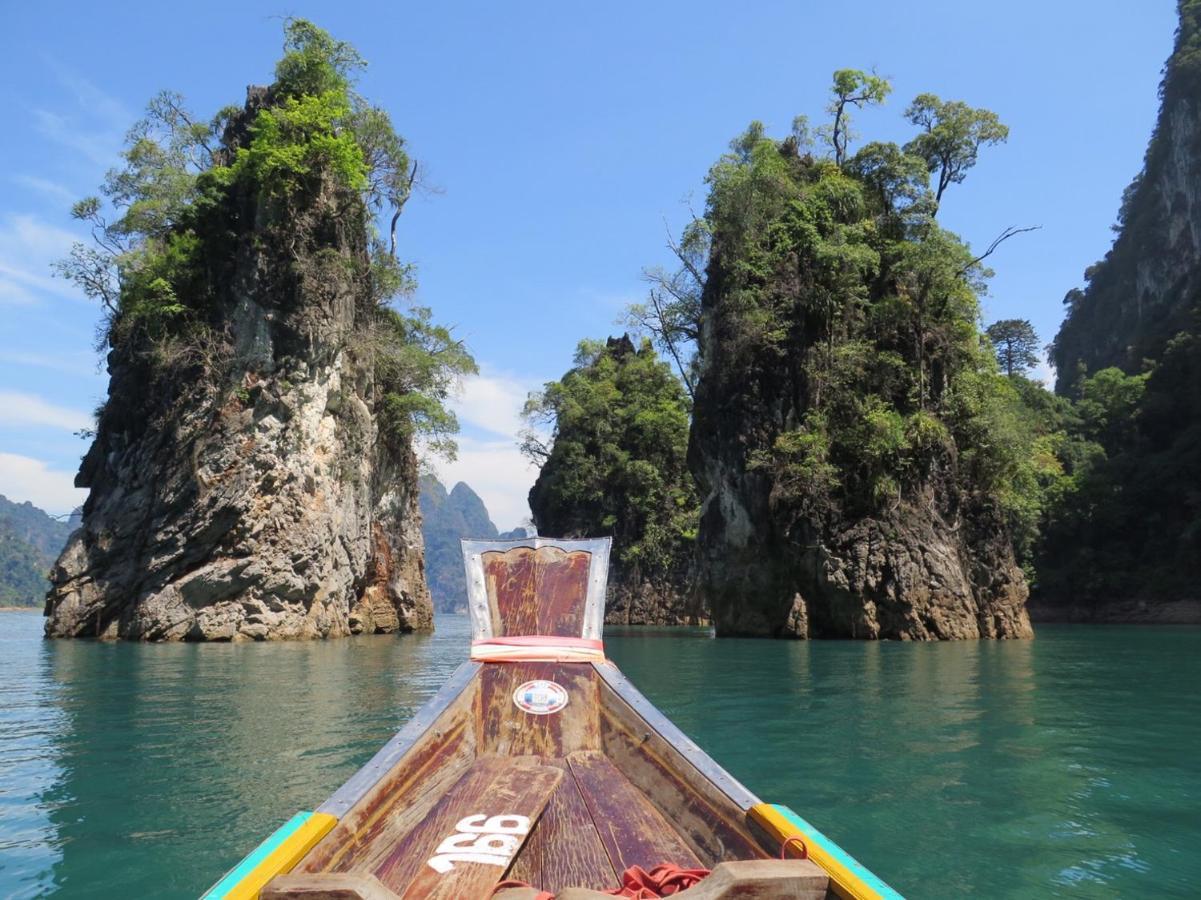 Khaosok Bamboo Huts Resort Khao Sok National Park ภายนอก รูปภาพ