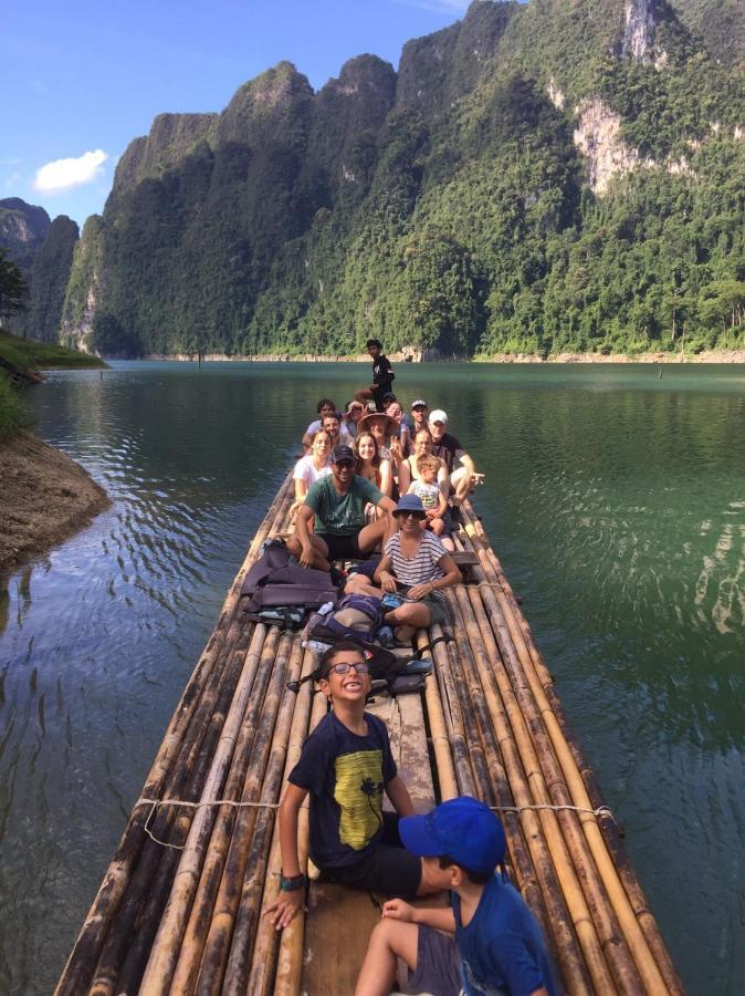 Khaosok Bamboo Huts Resort Khao Sok National Park ภายนอก รูปภาพ