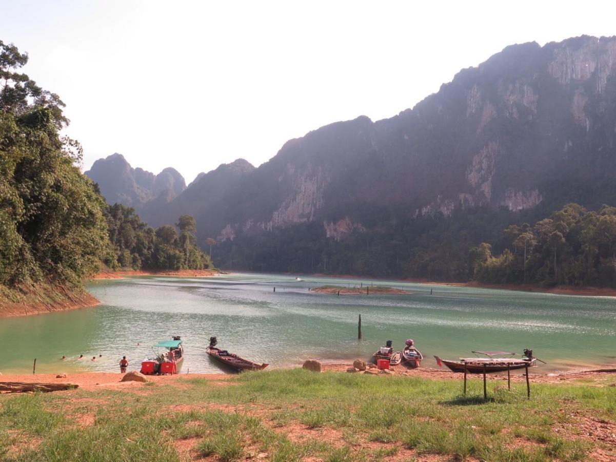 Khaosok Bamboo Huts Resort Khao Sok National Park ภายนอก รูปภาพ